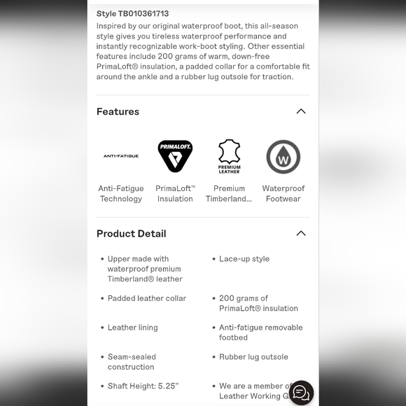 Timberland Women's Classic 6 in Boots - Picture 8 of 8